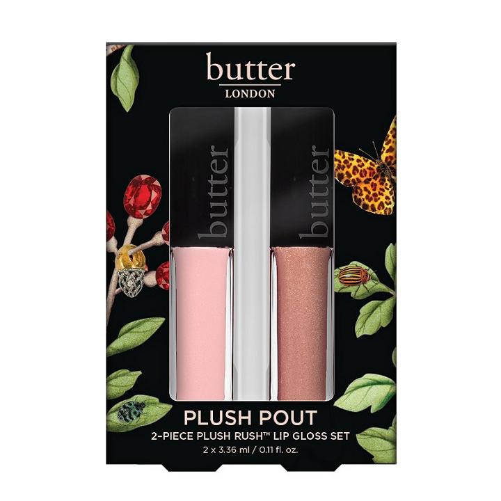 Butter London Plush Pout 2-pc. Plush Rush Lip Gloss Set, Multicolor