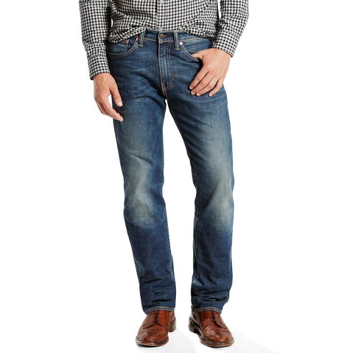 Men's Levi's&reg; 505&trade; Regular Fit Strong Jeans, Size: 29x30, Blue