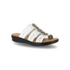 Easy Street Nori Women's Sandals, Size: 11 Ww, White