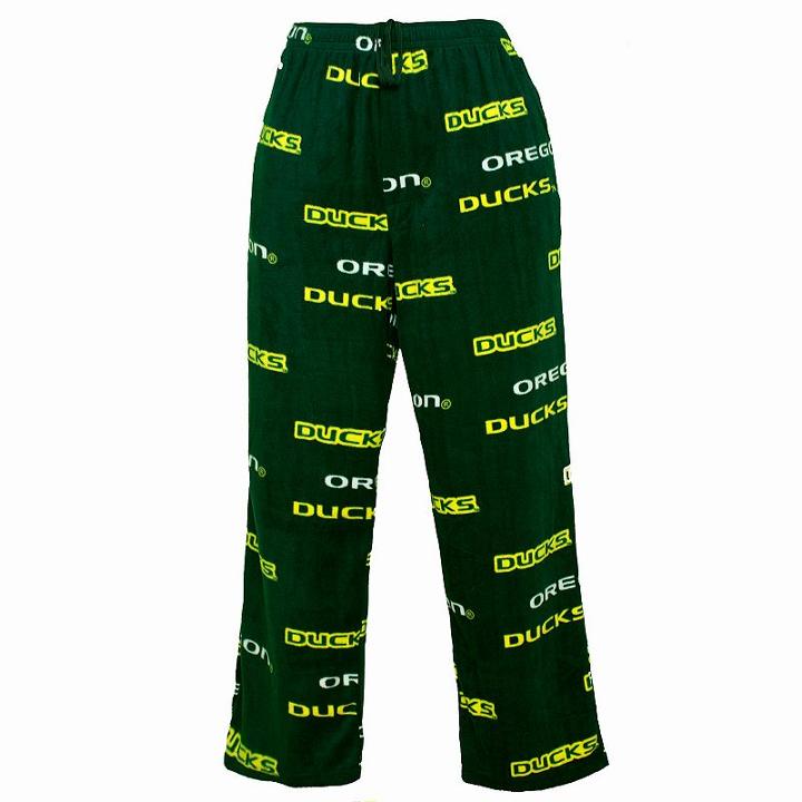 Men's Oregon Ducks Faade Fleece Lounge Pants, Size: Small, Green