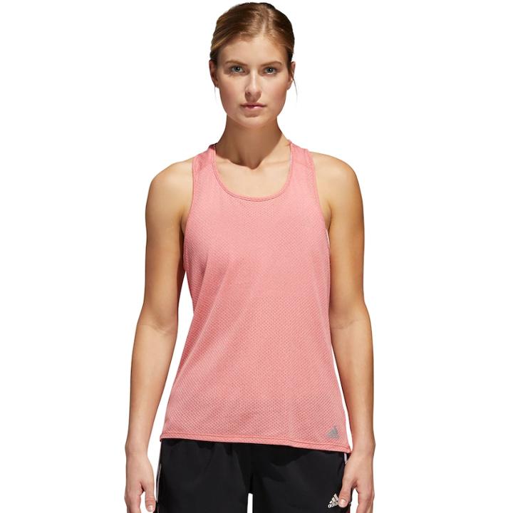 Women's Adidas Response Light Speed Running Tank, Size: Small, Med Red
