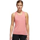 Women's Adidas Response Light Speed Running Tank, Size: Small, Med Red