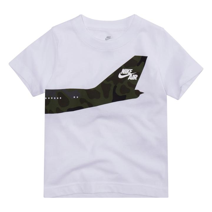Boys 4-7 Nike Jet Set Wrap Around Airplane Graphic Tee, Size: 4, White