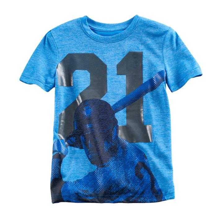 Boys 4-10 Jumping Beans&reg; Baseball Graphic Tee, Size: 10, Med Blue