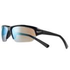 Nike, Men's Skylon Ace Semirimless Wrap Sunglasses, Black