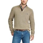 Big & Tall Chaps Classic-fit Mockneck Sweater, Men's, Size: 2xb, Brown