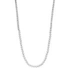 Simply Vera Vera Wang Long Simulated Pearl & Simulated Crystal Necklace, Women's, White