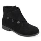 Journee Collection Rylan Girls' Ankle Boots, Size: 3, Black