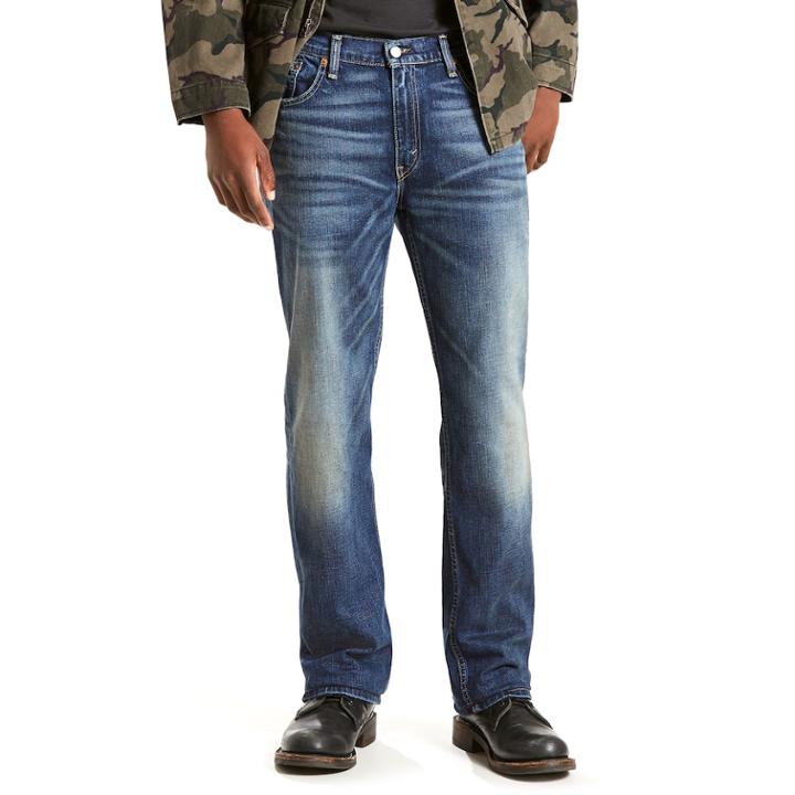 Big & Tall Levi's 514 Straight-fit Jeans, Size: 38x36, Dark Blue