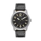 Citizen Eco-drive Men's Chandler Leather Watch - Bm8471-01e, Black