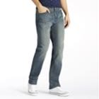 Men's Lee Extreme Motion Stretch Athletic-fit Jeans, Size: 38x30, Dark Blue