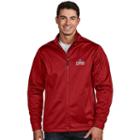 Men's Antigua Los Angeles Clippers Golf Jacket, Size: Large, Dark Red