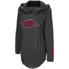 Women's Campus Heritage Arkansas Razorbacks Hooded Tunic, Size: Xxl, Dark Grey