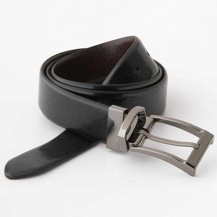 Croft & Barrow&reg; Reversible Belt - Extended Size, Men's, Size: 46, Black