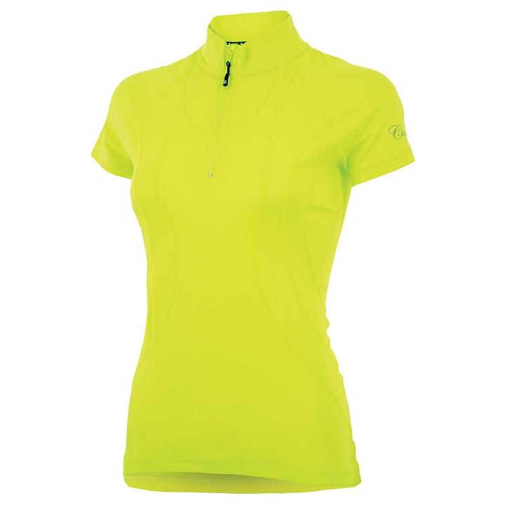 Women's Canari Optic Nova Short Sleeve Cycling Jersey, Size: Xl, Yellow