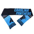 Adult Forever Collectibles Carolina Panthers Reversible Scarf, Black