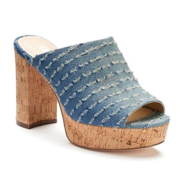 Style Charles By Charles David Magic Women's Chunky-heel Sandals, Size: Medium (6), Blue (navy)