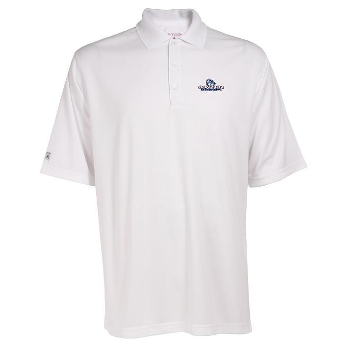 Men's Gonzaga Bulldogs Exceed Desert Dry Xtra-lite Performance Polo, Size: Xxl, White