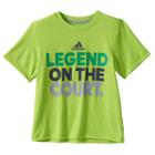 Boys 4-7x Adidas Climalite Legend Tee, Boy's, Size: 5, Brt Green