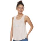 Juniors' About A Girl Heart State Swing Tank, Size: Xs, Light Pink
