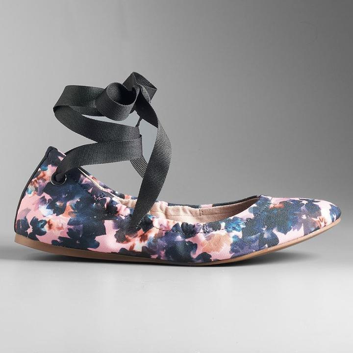Simply Vera Vera Wang Marilyn Women's Ballet Flats, Size: 6, Multicolor