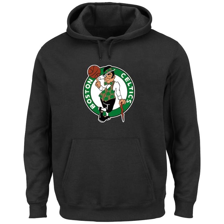 Big & Tall Boston Celtics Pullover Fleece Hoodie, Men's, Size: Xlt, Black