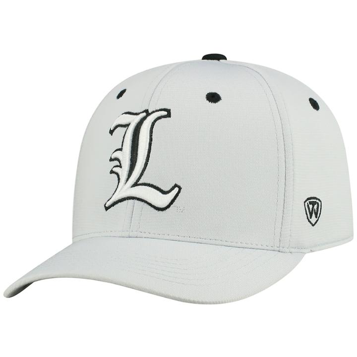 Adult Top Of The World Louisville Cardinals High Power Cap, Men's, Light Grey