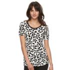 Women's Elle&trade; Asymmetrical Pleat Top, Size: Xxl, White Oth
