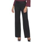 Women's Apt. 9&reg; Modern Fit Wide-leg Dress Pants, Size: 10, Black