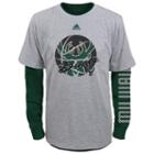 Boys 4-7 Adidas Milwaukee Bucks Cager Tee Set, Boy's, Size: Medium, Green Oth