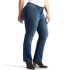 Plus Size Lee Modern-fit Straight Leg Jeans, Women's, Size: 25 - Regular, Dark Blue