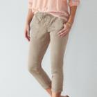 Women's Sonoma Goods For Life&trade; Pull-on Utility Capris, Size: 6, Med Beige