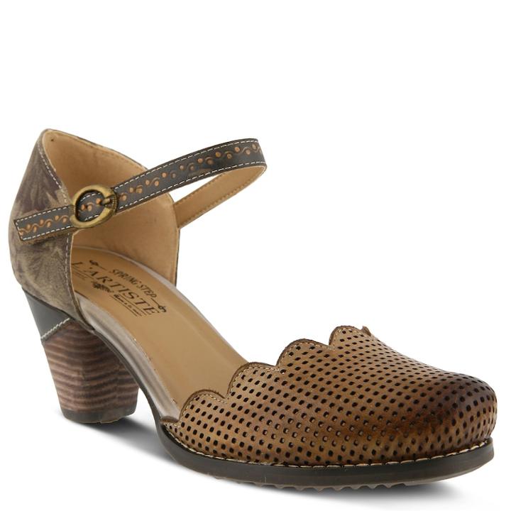 L'artiste By Spring Step Parchelle Women's Mary Jane Shoes, Size: 42, Grey