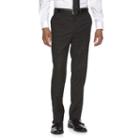 Men's Wd. Ny Slim-fit Windowpane Flat-front Suit Pants, Size: 29x32, Oxford