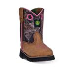 John Deere Toddler Girls' Johnny Popper Boots, Girl's, Size: 4 T, Green Oth