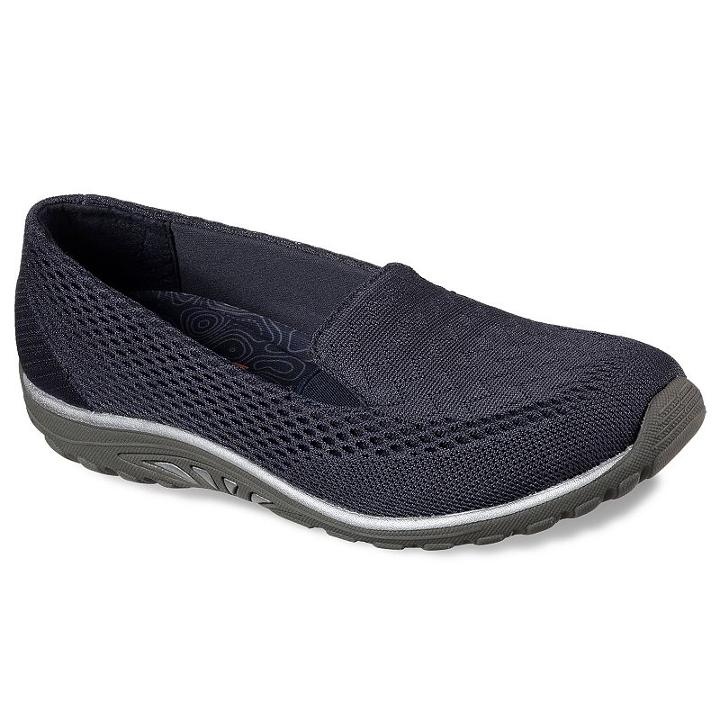 Skechers Relaxed Fit Reggae Fest Willow Women's Shoes, Size: 7.5, Blue (navy)