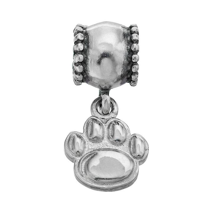 Dayna U Sterling Silver Penn State Nittany Lions Team Logo Charm, Women's, Grey