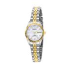 Armitron Now Crystal Two Tone Watch - 75/2475mop, Women's, Size: 2xl, Multicolor
