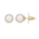 Simply Vera Vera Wang Nickel Free Simulated Pearl Stud Earrings, Women's, Med Brown
