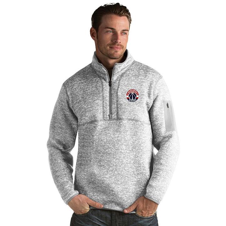 Men's Antigua Washington Wizards Fortune Pullover, Size: 3xl, Grey Other
