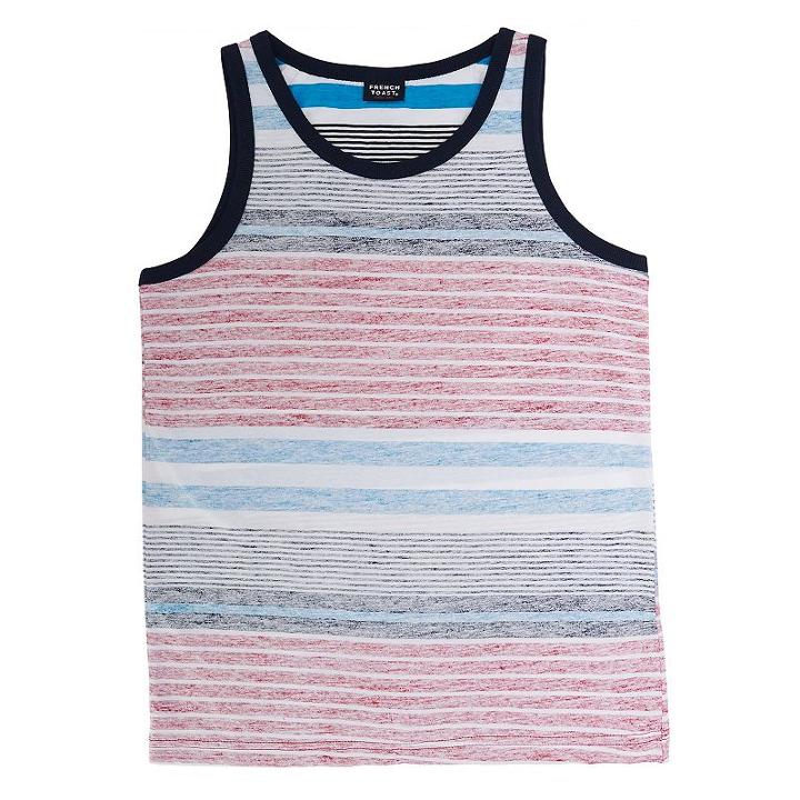 Boys 8-20 French Toast Reverse Print Tank, Boy's, Size: Large, Red