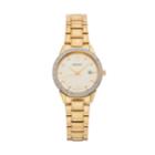 Seiko Women's Crystal Stainless Steel Watch - Sur674, Size: Small, Gold