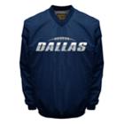 Big & Tall Franchise Club Tone City Dallas Football Windshell Pullover Jacket, Men's, Size: 4xl, Blue (navy)