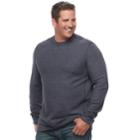 Big & Tall Croft & Barrow&reg; Classic-fit Reversible Ribbed Crewneck Tee, Men's, Size: 3xb, Dark Blue