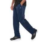 Big & Tall Tek Gear&reg; Tricot Track Pants, Men's, Size: L Tall, Blue (navy)