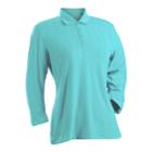 Plus Size Nancy Lopez Grace 3/4-sleeve Golf Polo, Women's, Size: 3xl, Turquoise/blue (turq/aqua)