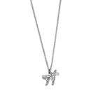 Lc Lauren Conrad Filigree Witchy Cat Pendant, Women's, Black