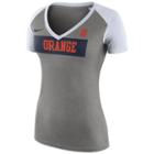 Women's Nike Syracuse Orange Football Top, Size: Large, Dark Grey