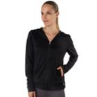 Women's Spalding Basketball Warm-up Hooded Zip-up Jacket, Size: Small, Oxford