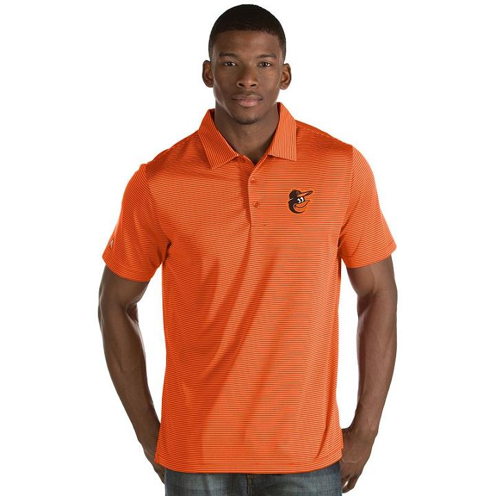 Men's Antigua Baltimore Orioles Quest Polo, Size: Xl, Brt Orange